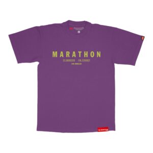 Marathon Foundation “Christmas Collection” T-Shirt - Bright Violet/Grinch Green (Copy)